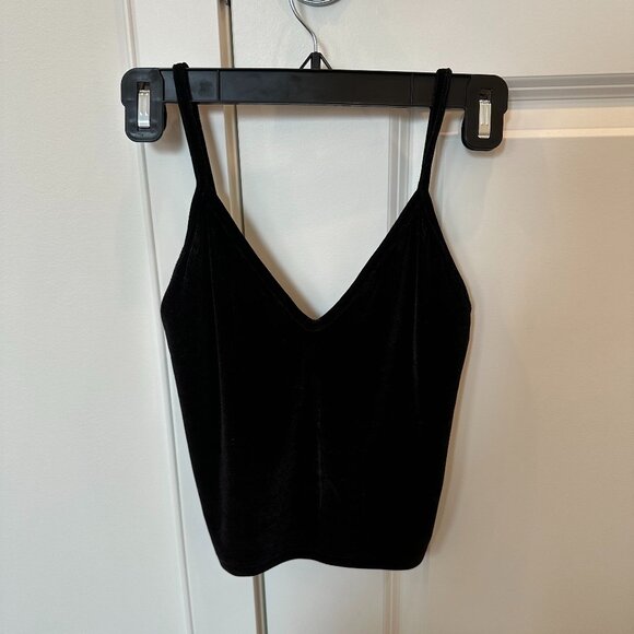 Brandy Melville Velvet Tank Top - Picture 1 of 3